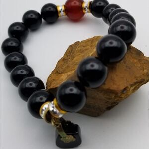 Chakra fire passion balancing bracelet. B403